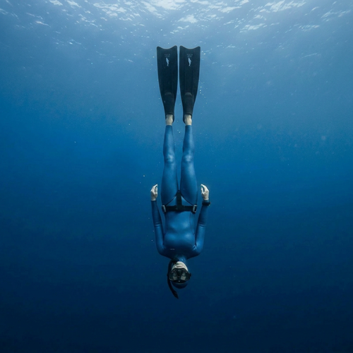 Silicone Short Freediving Fins