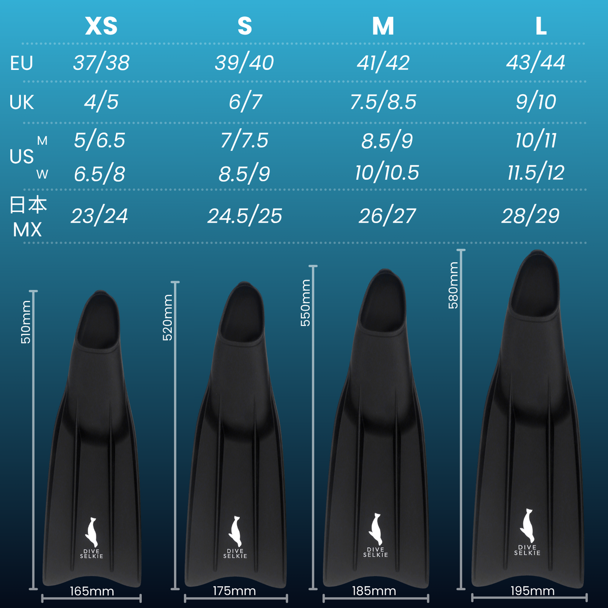 Fins and Mask Freediving Starter Set