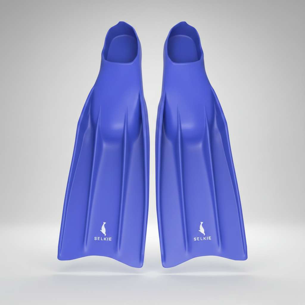 Dive Selkie Silicone Short Freediving Diving Spearfishing Fins Flippers