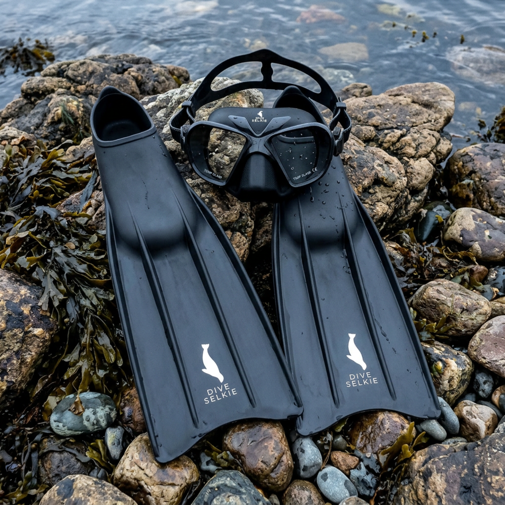 Silicone Short Freediving Fins
