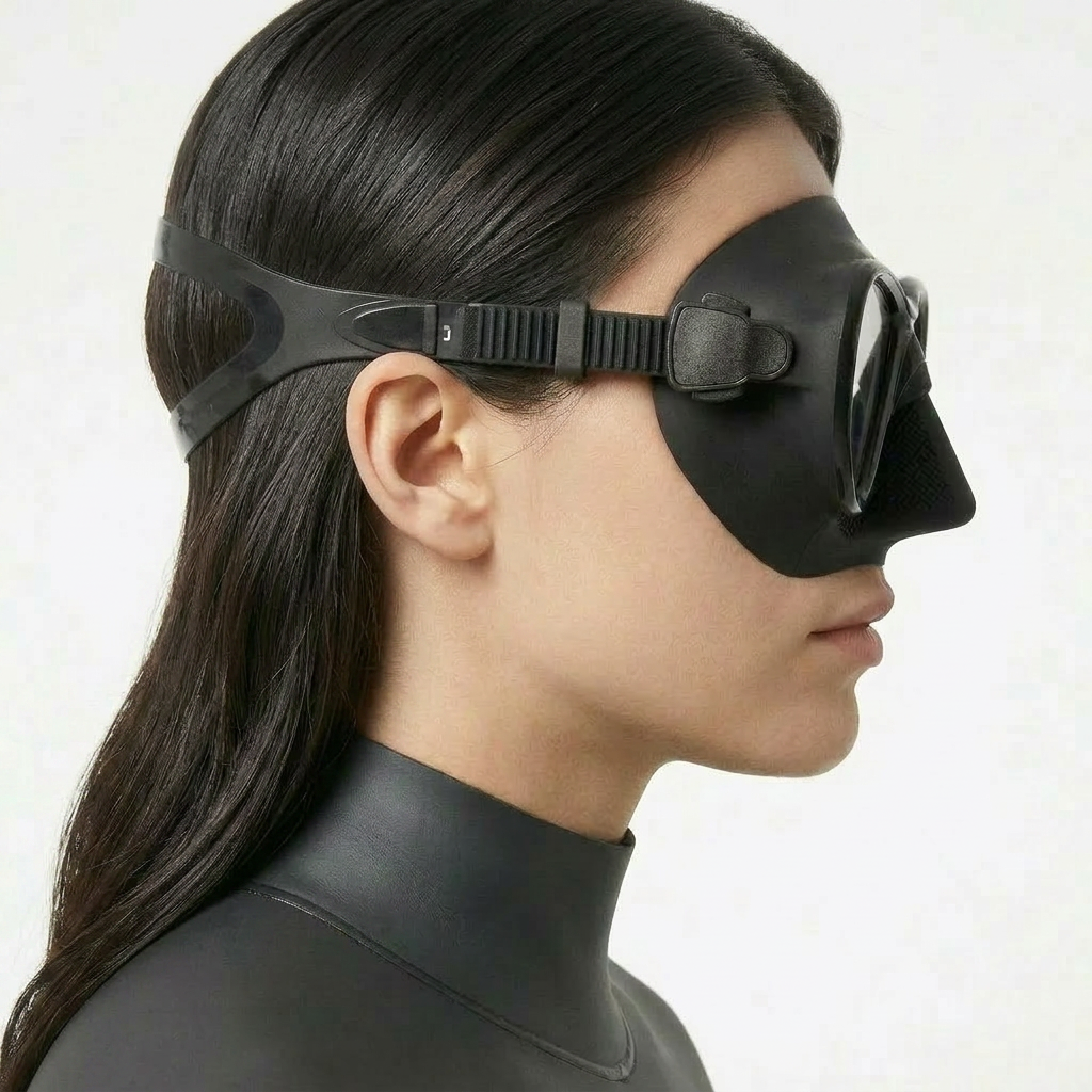 Masque d'Apnée à Volume Ultra-Réduit - 65 cm³
