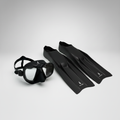 Ultra-low Volume Mask & Silicone Fins Bundle - Black Fins
